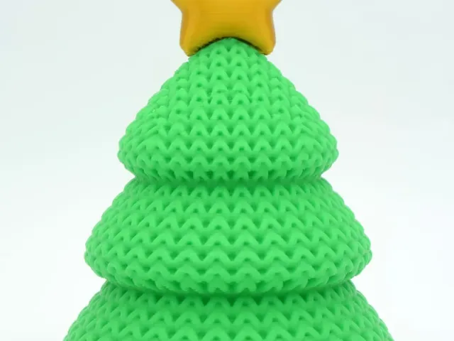 Knitted Christmas Tree