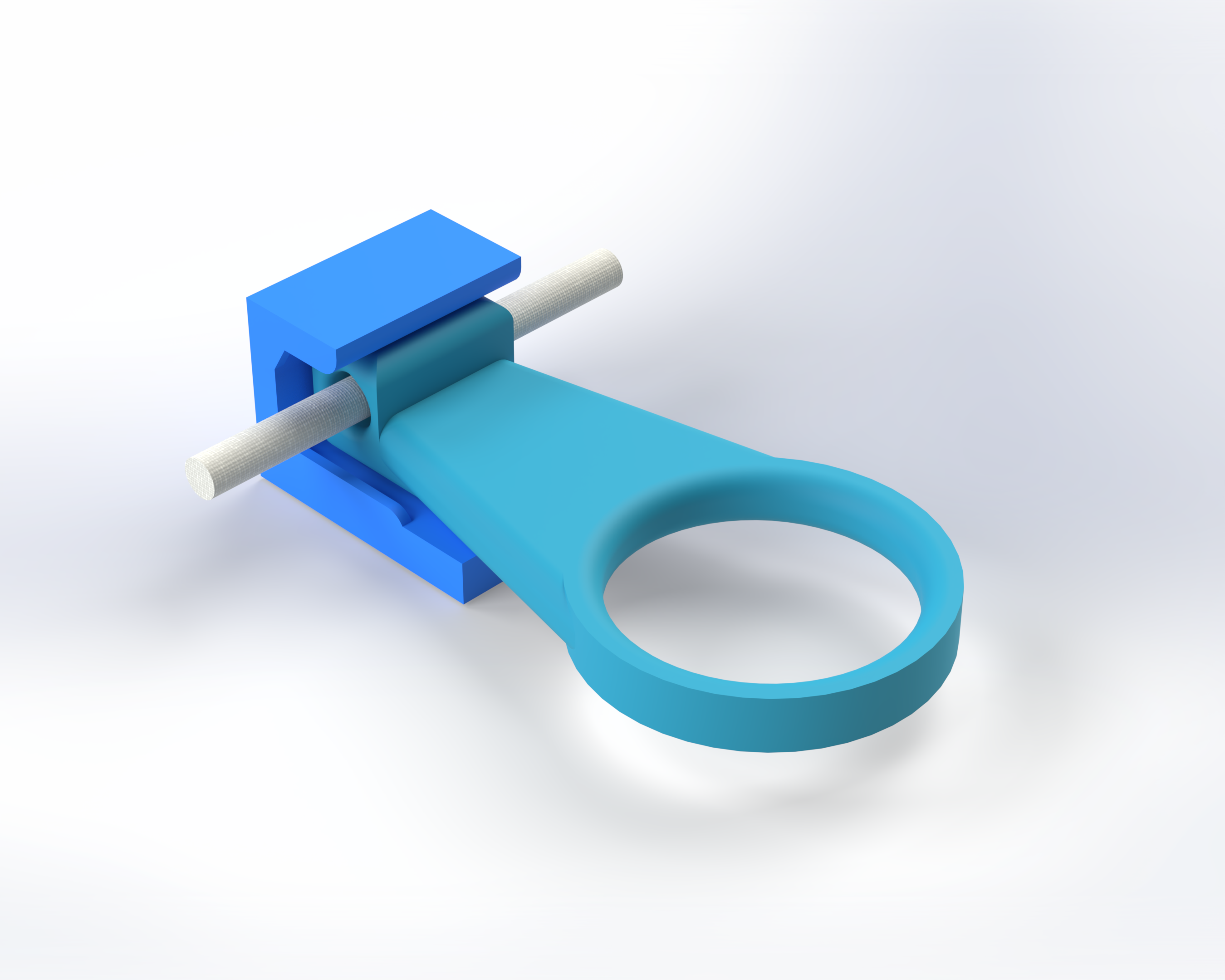 Bungee Chord/Para Chord Pull Handle and Hook