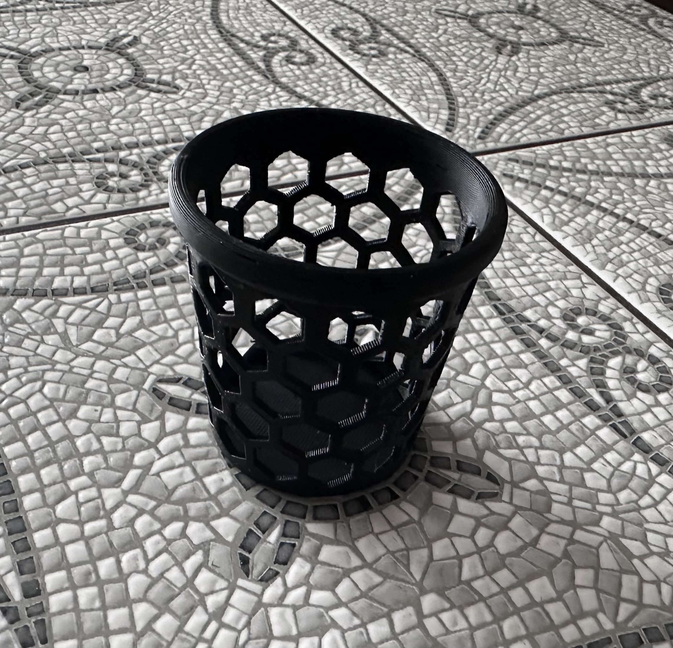 Parametric round basket