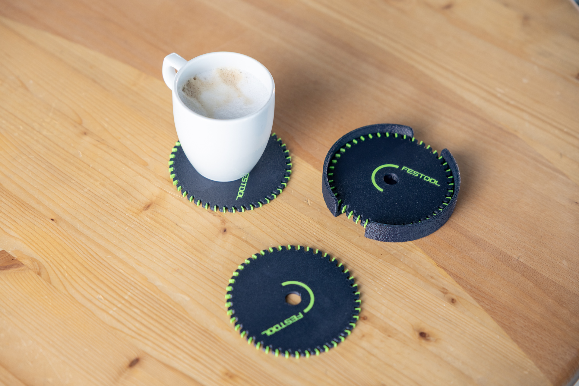 Festool Saw blade coaster 3D model by Festool