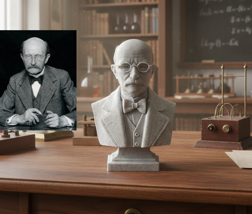 Max Karl Ernst Ludwig Planck – Bust