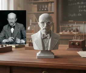 Max Karl Ernst Ludwig Planck – Bust