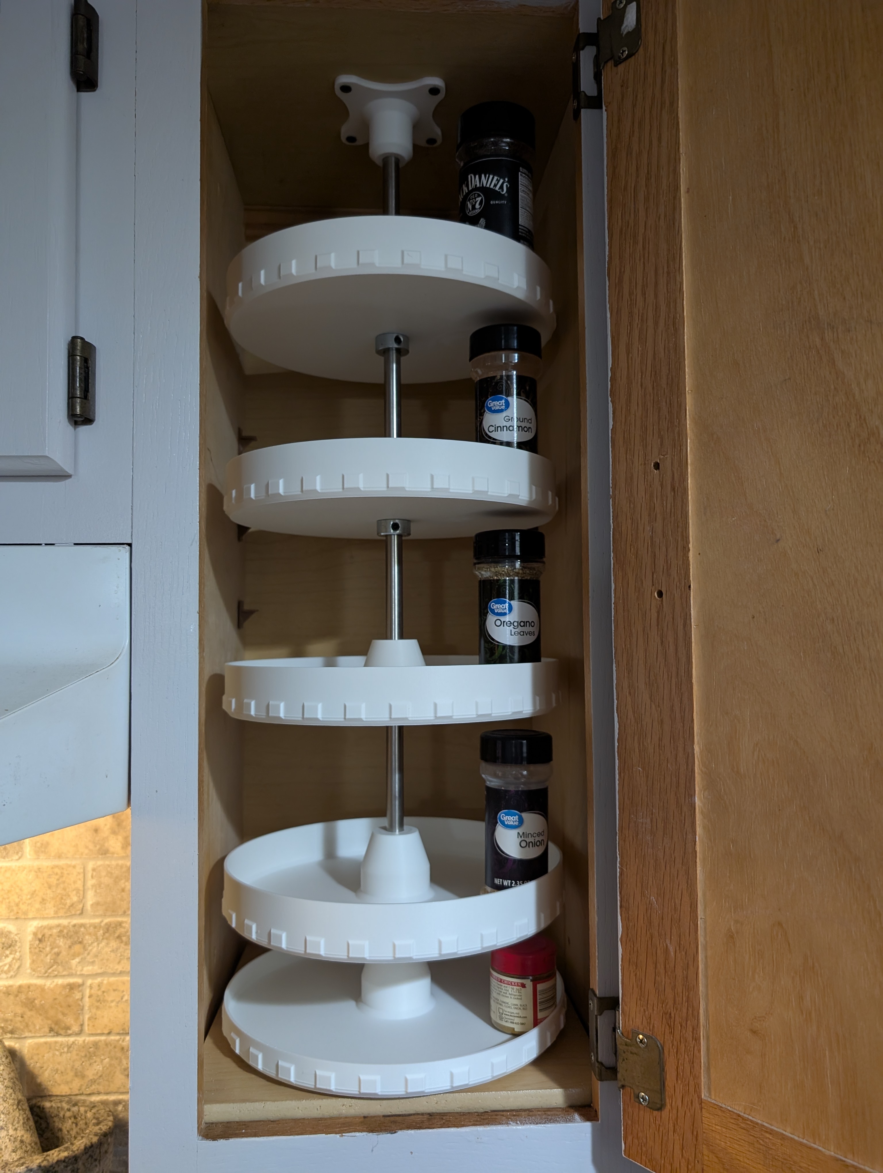 Miniatura 3 do modelo 3D Spice rack - rotating carousel - parametric