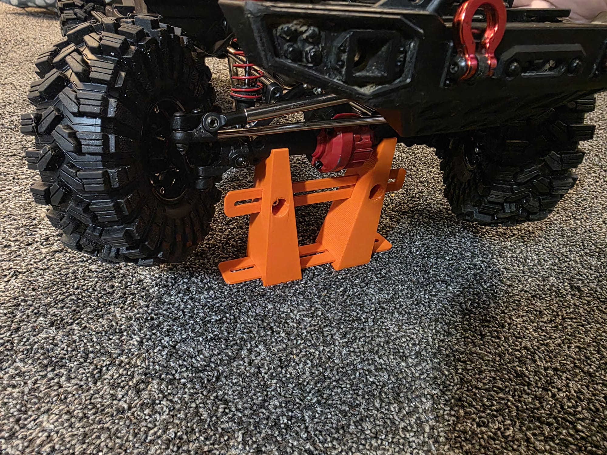RC Car axle stand (adjustable)