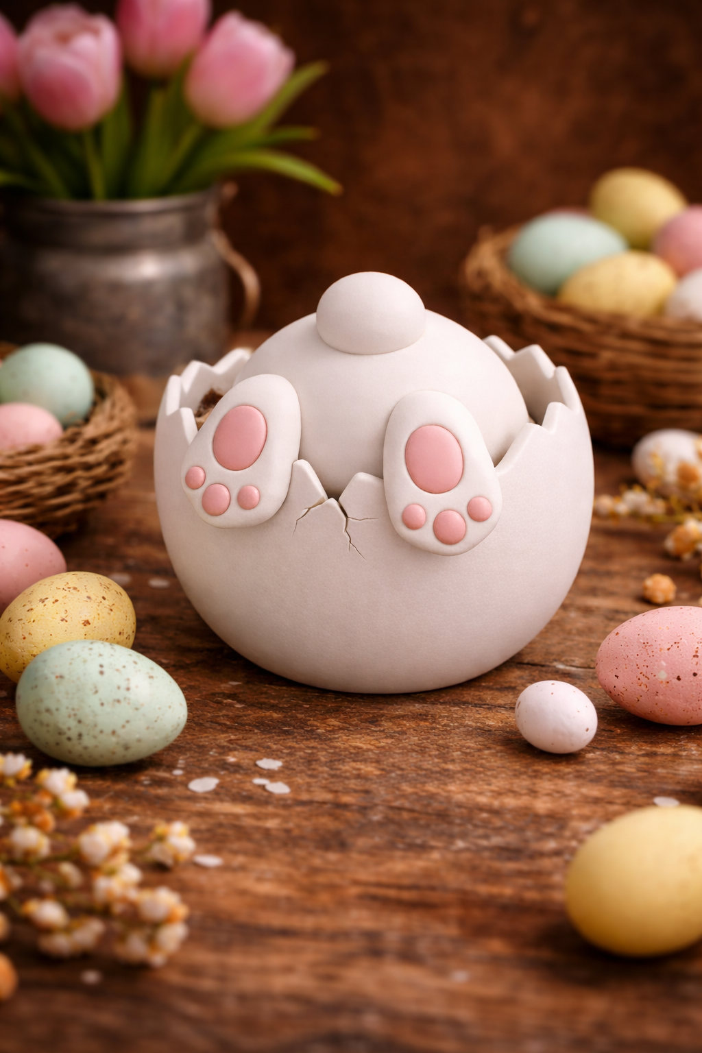 Stuck Bunny in Egg