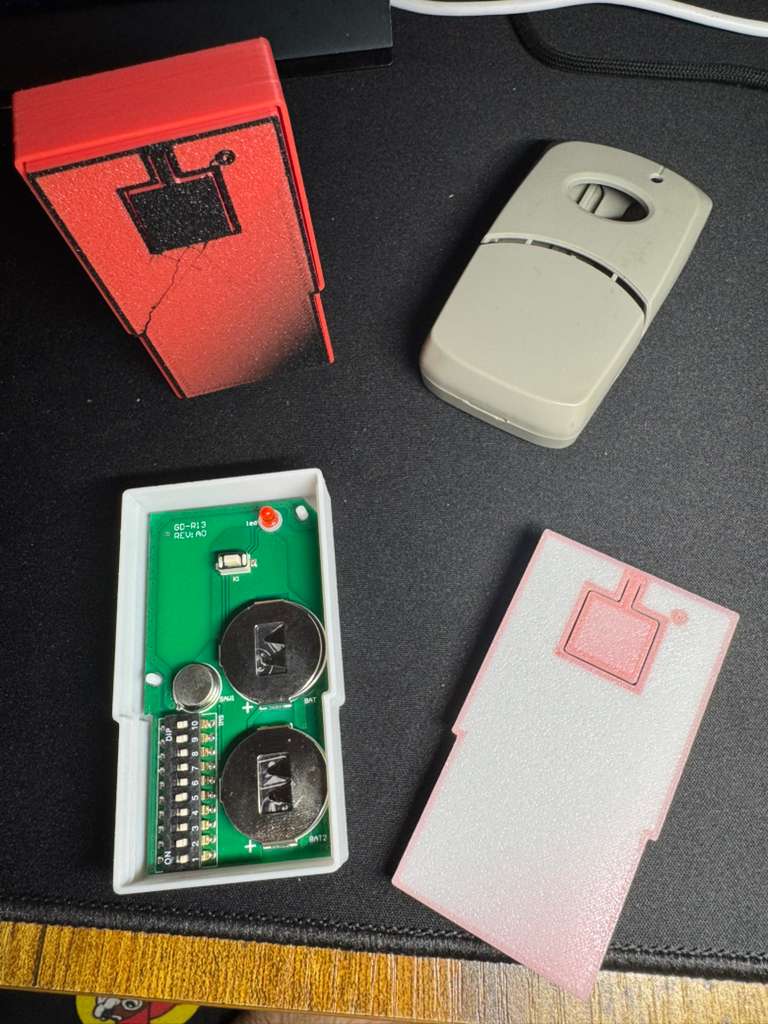 Garage Remote Control ENCLOSURE fits MCS308911 3089 3D model