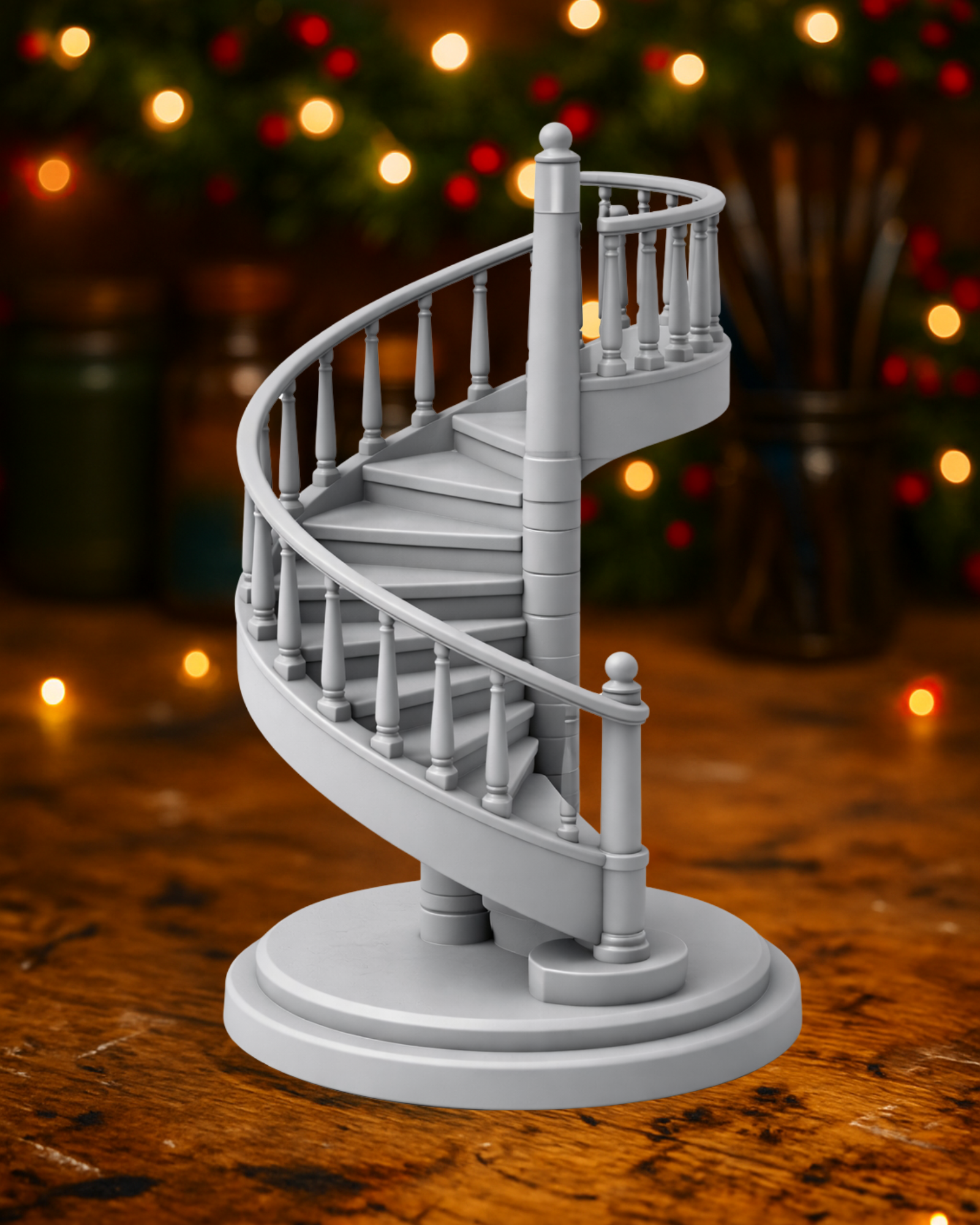 Spiral Staircase – Elegant Architectural Mini Sculpture