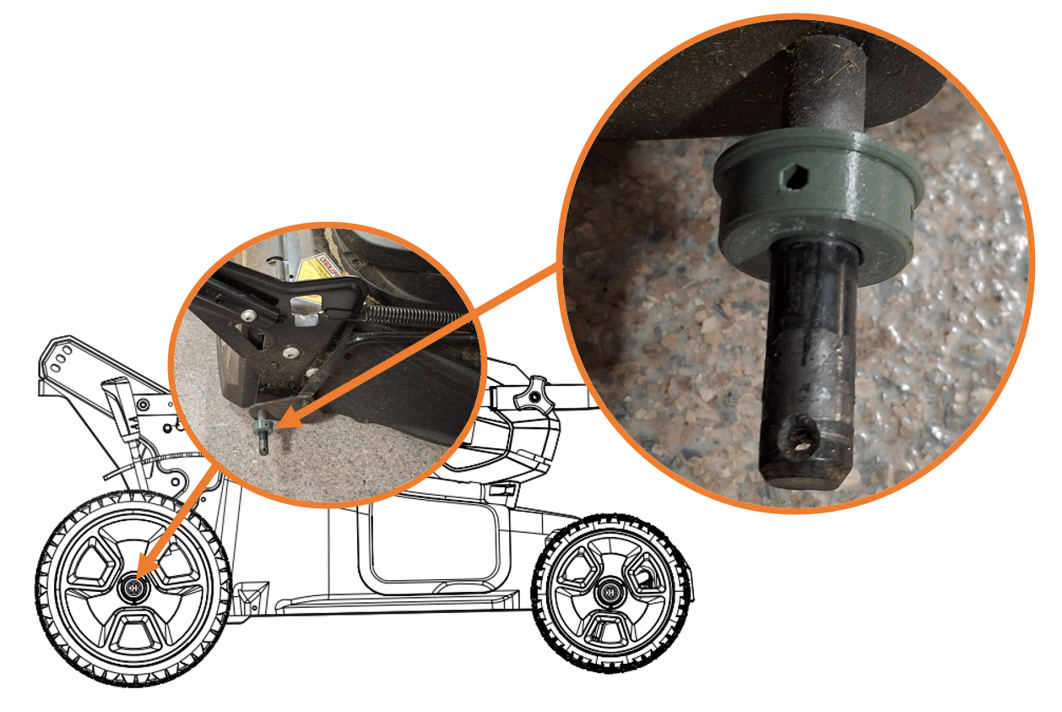 Lawnmower Wheel Bushing