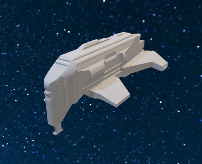 Star Trek Kazon Raider Ship