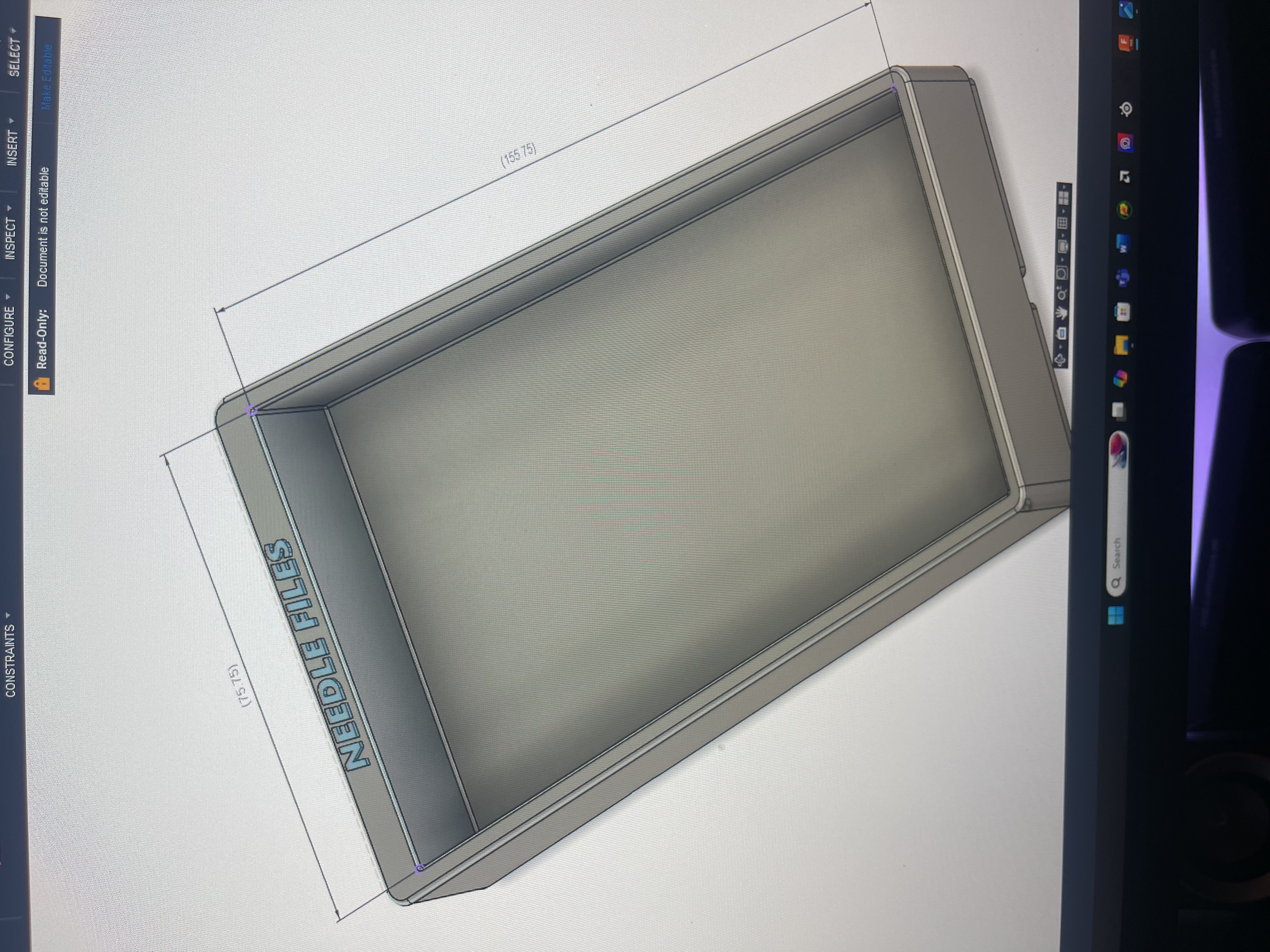 GRIDFINITY NEEDLE FILES ORGANIZER — thumbnail 3