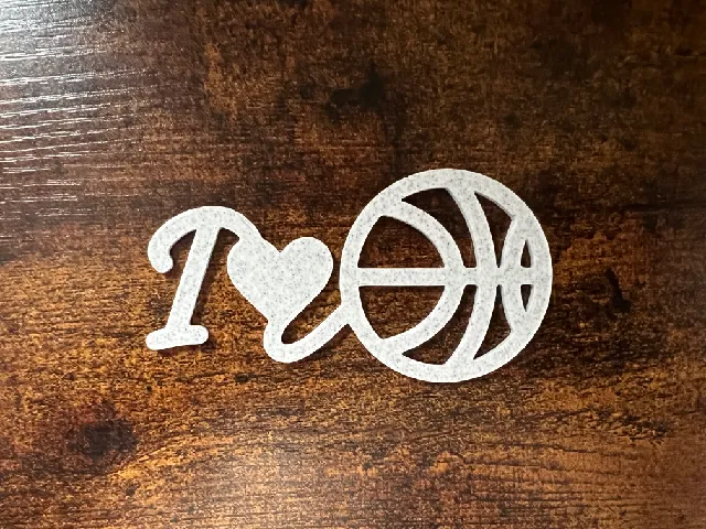 I Love BasketBall Wall Art