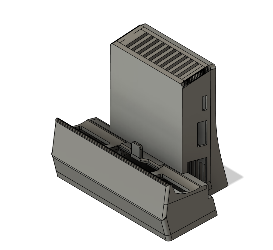 Switch 2 compact dock (retains spring)