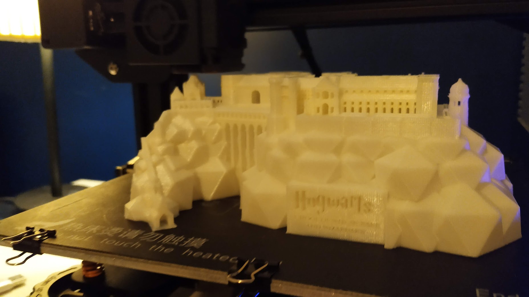 Miniatura 3 do modelo 3D Hogwarts Castle
