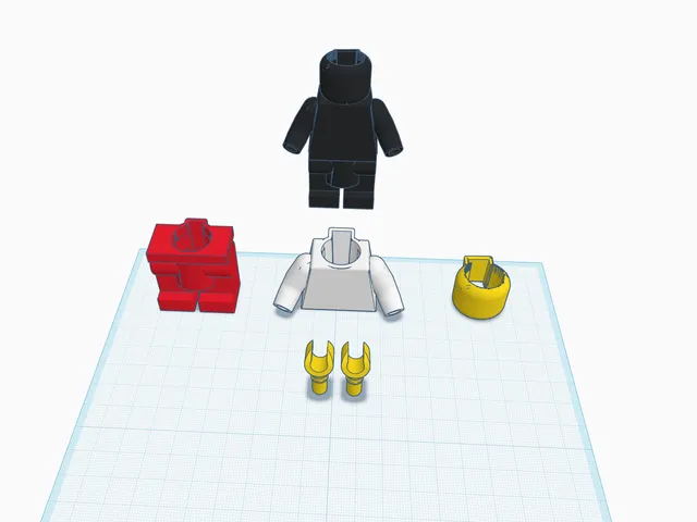Clipper Sleeve L3go big minifigure multipart