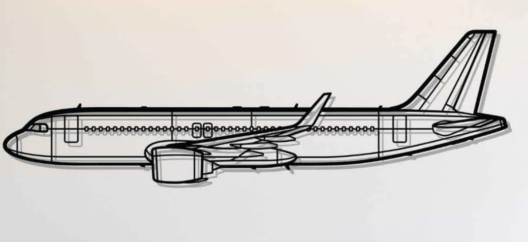 Airbus A320neo Wall Art
