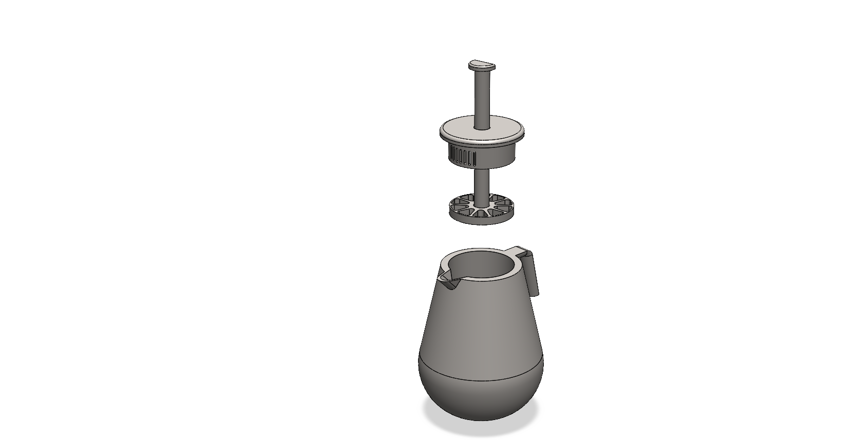 French Coffee Press - kids toy
