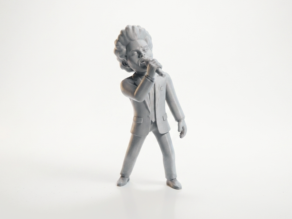 The Weeknd Singer Figurine Celebrity 3D Printable