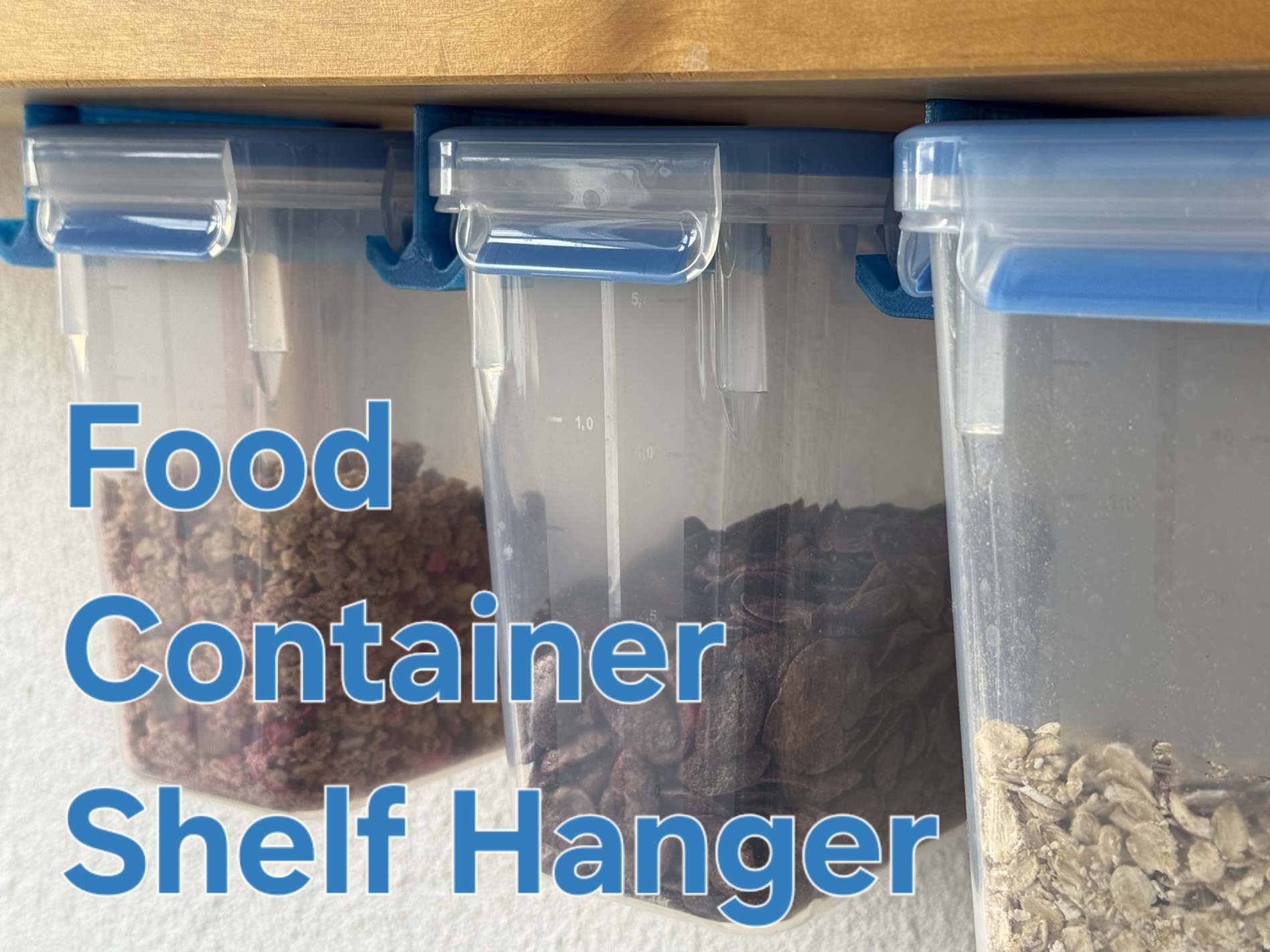 Food Container Shelf Hanger