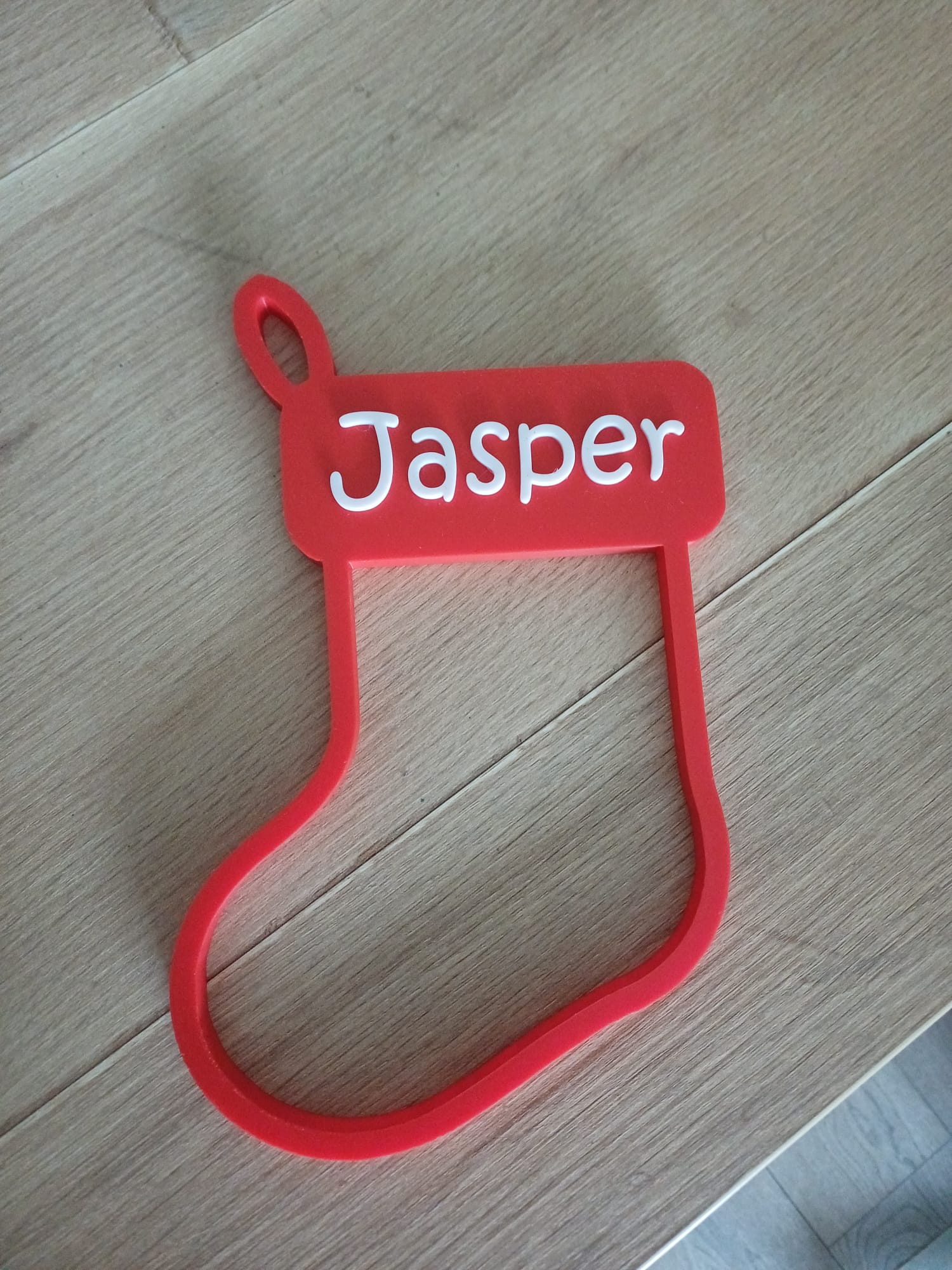 Customizable Christmas Stocking Ornament