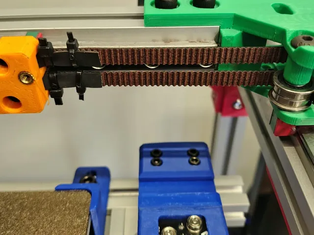 Klicky PCB Better Dock Mount for Z-axis on the Printbed Frame