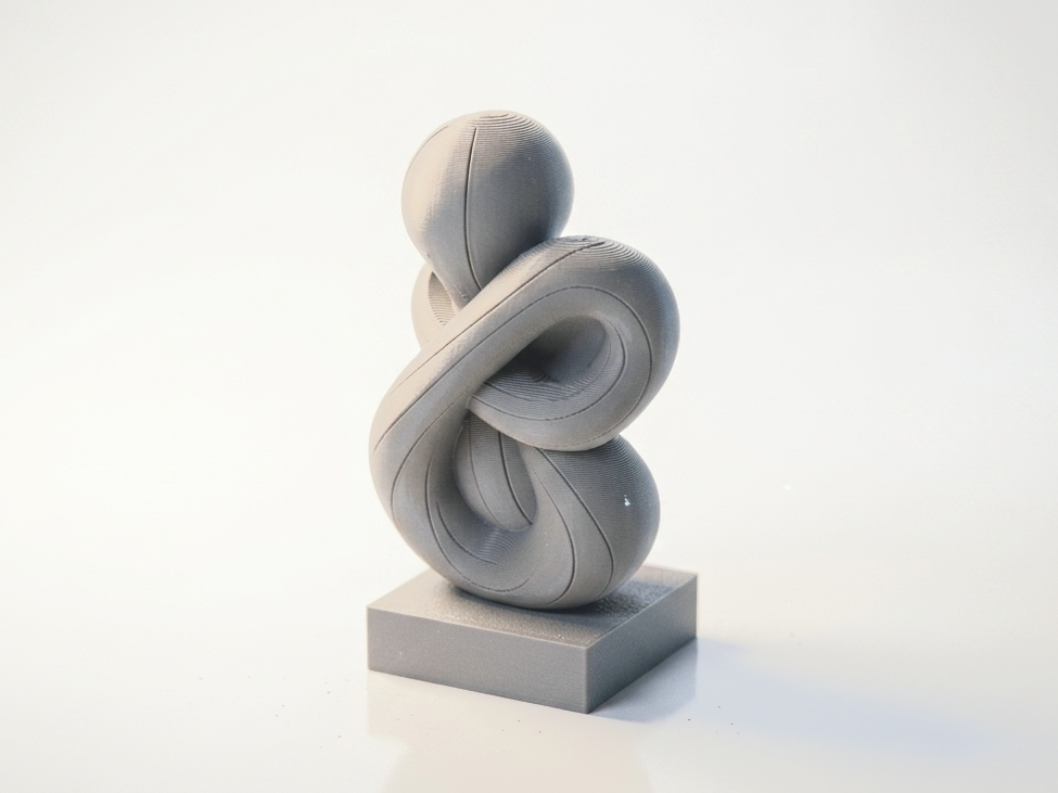 Twisted Woman Abstract Sculpture 3D Printable