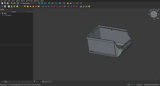 Industrial style container