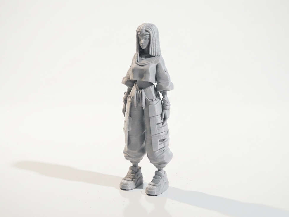 Street Cleopatra Figurine Urban Style 3D Printable