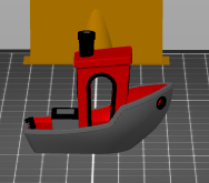 Benchy 4 colors 3D model