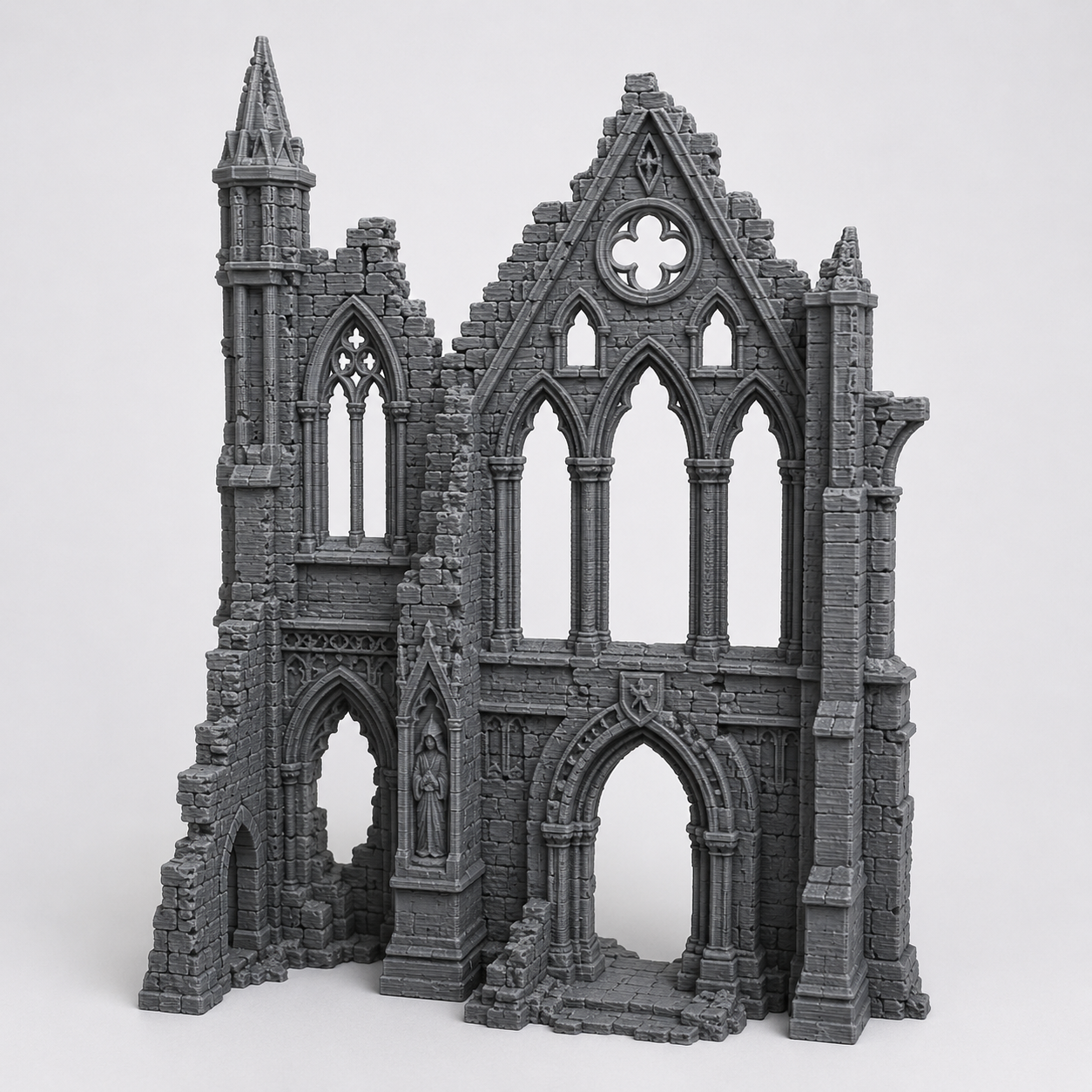 Zerstörte gotische Architektur/Destroyed Gothic architecture