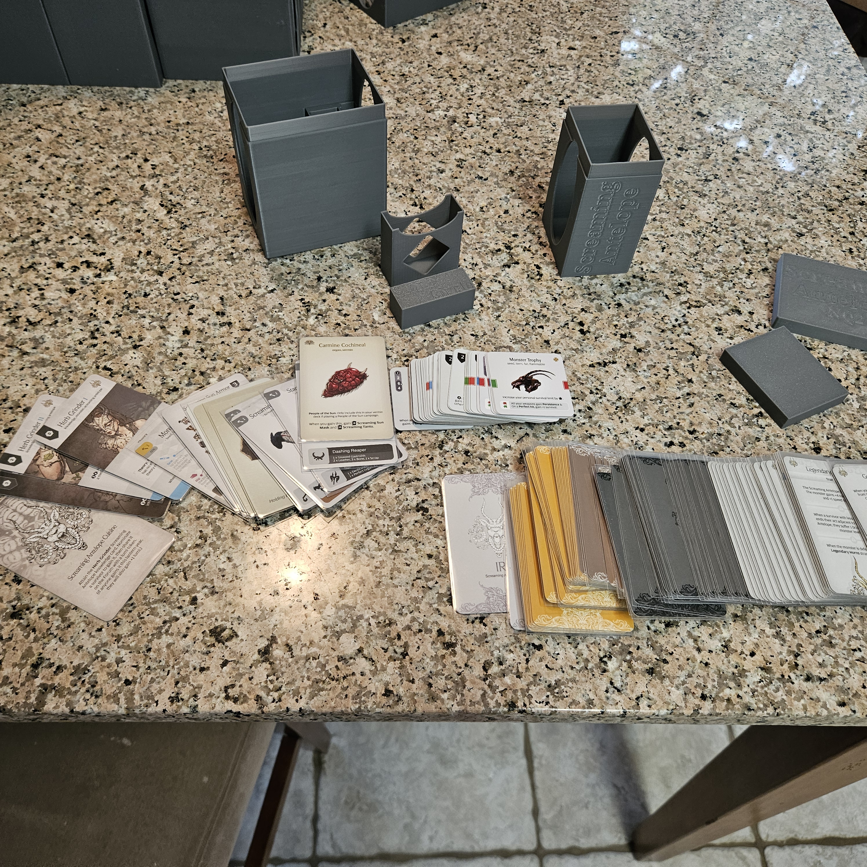 Kingdom Death: Monster Storage for the Screaming Antelope