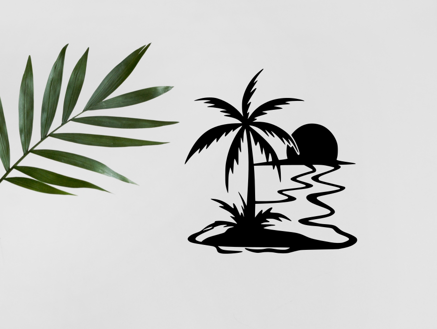 Palm/Beach Wall Art