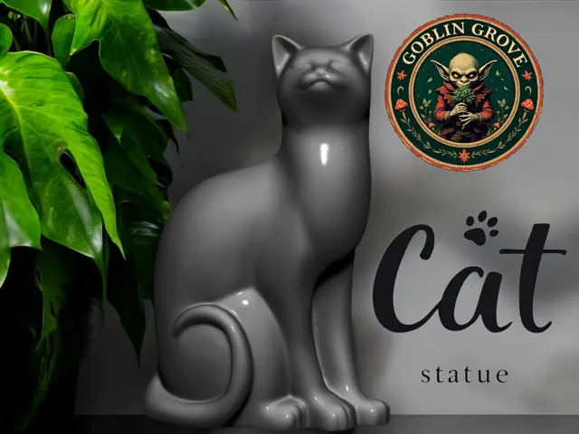 Miniatura 2 do modelo 3D Cat Statue (Pre Supported)