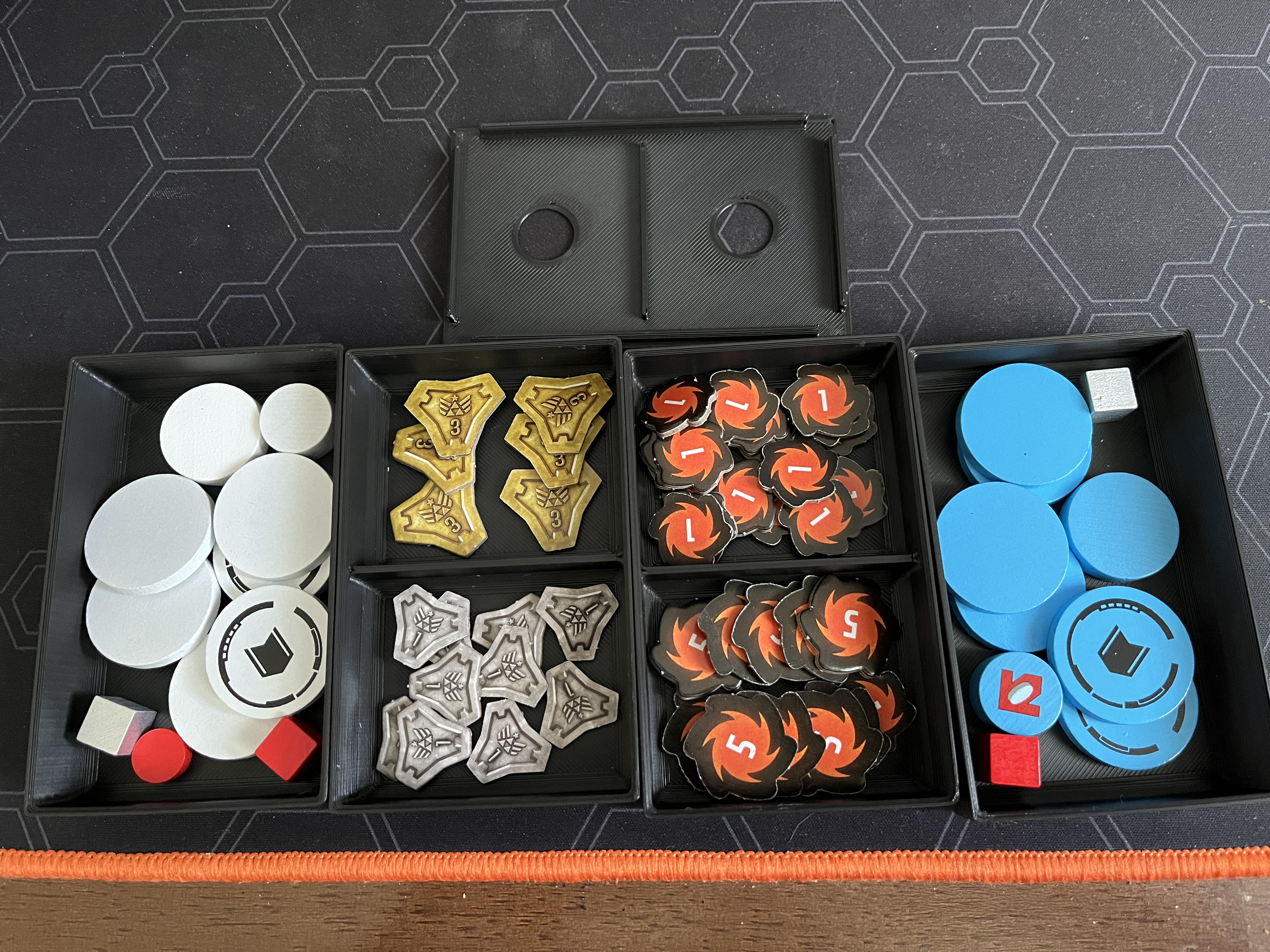 Unstoppable Board Game Tokens Organizer