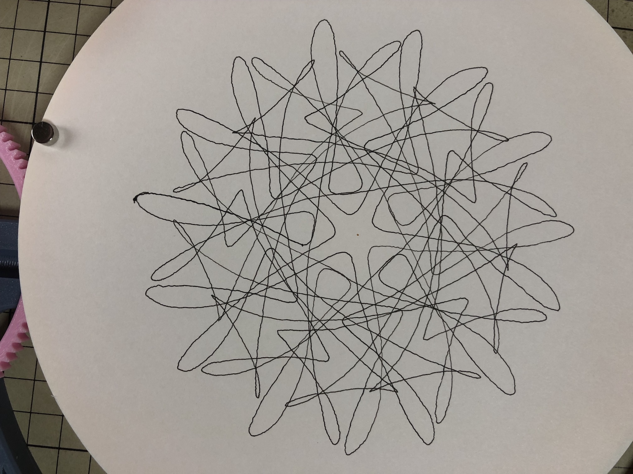Second order roulette drawing machine — miniatura 15