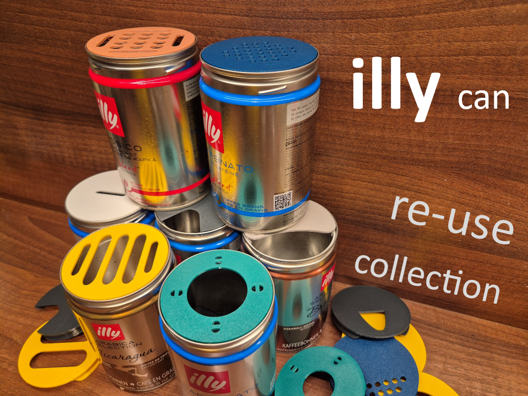 illy Coffee Can Upcycling Collection (15 modifications)