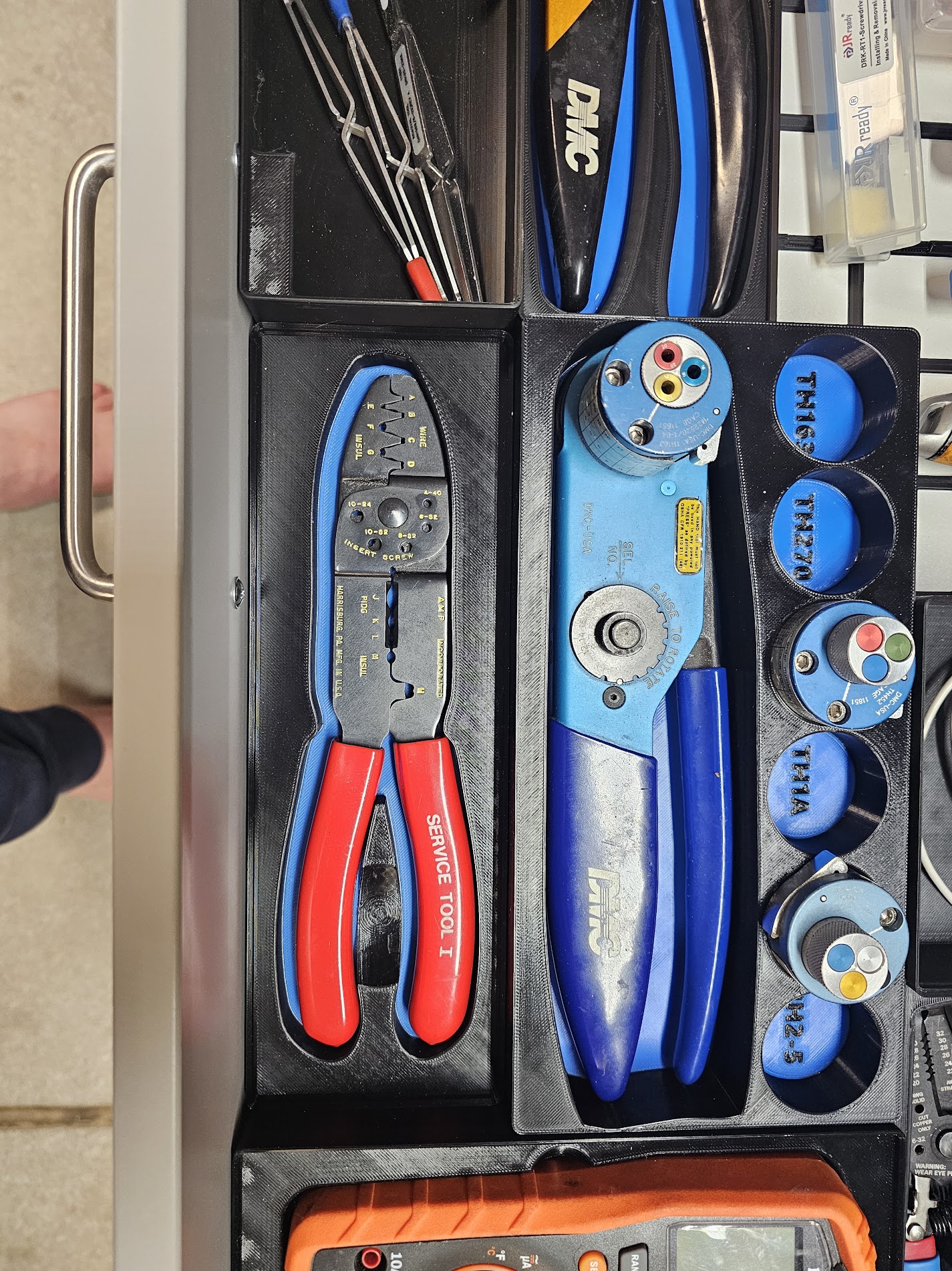 Amp Service Crimping Tool Gridfinity Organizer