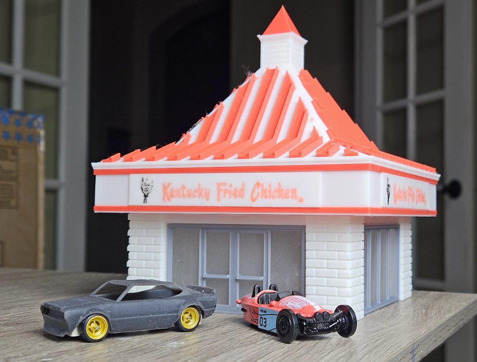1:64 Classic KFC Diorama