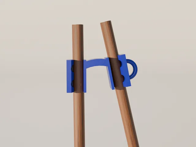 Chopstick Helper/Trainer with Keyring-Loop (Remix)