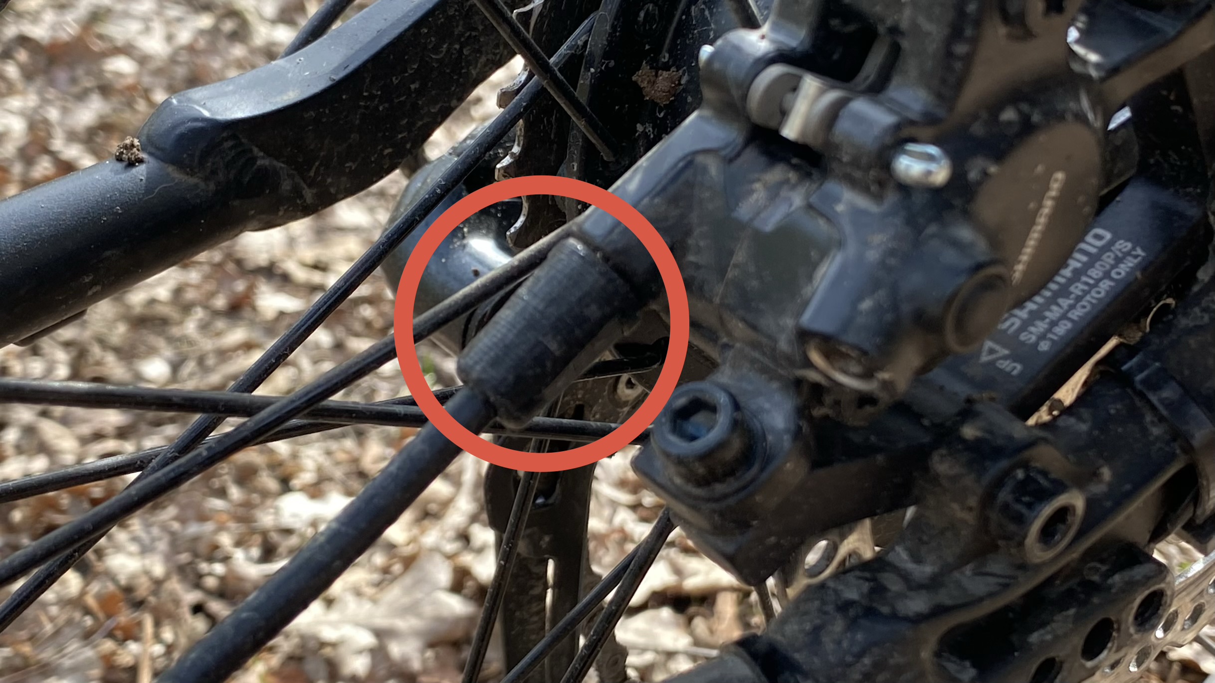Shimano brake hose - Nut cover 3D model