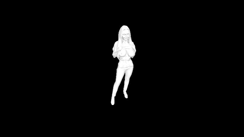Topless Female