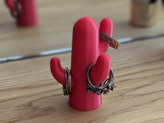 porte-bague cactus