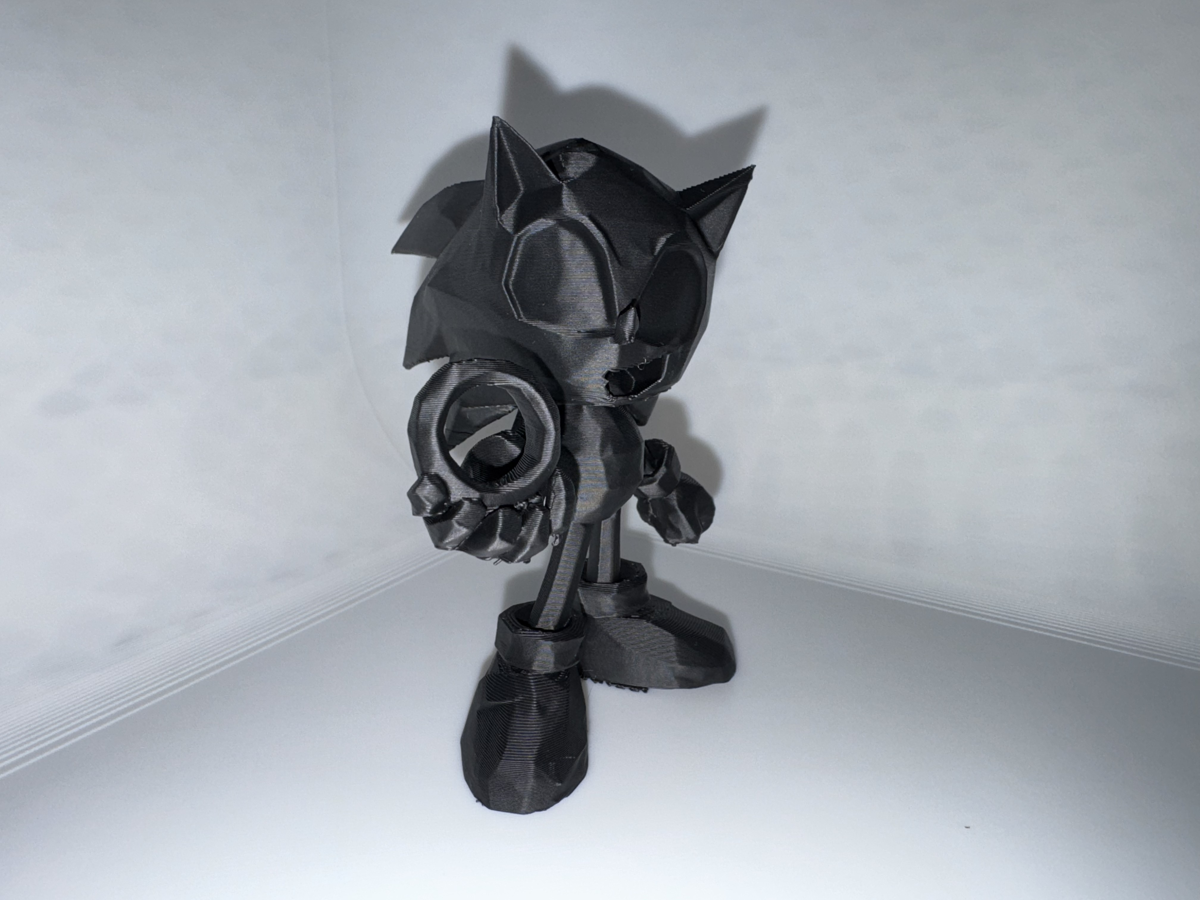 Miniatura 2 do modelo 3D Low Poly Sonic