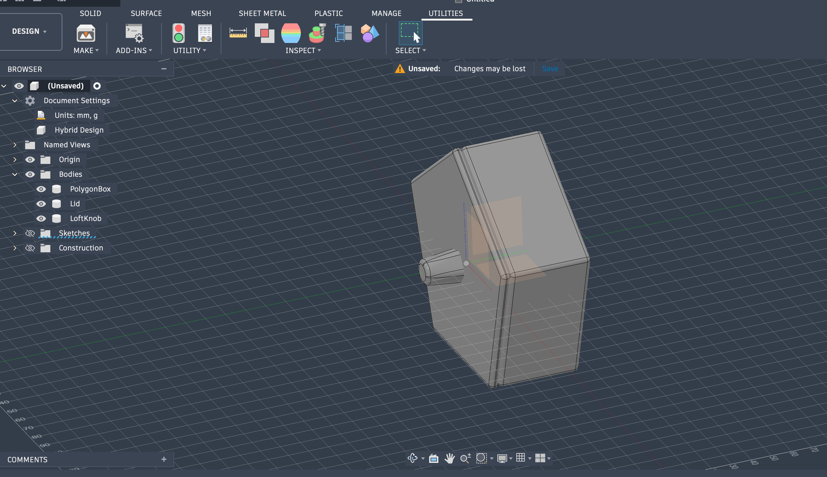 Python Script Polygon Box Creator