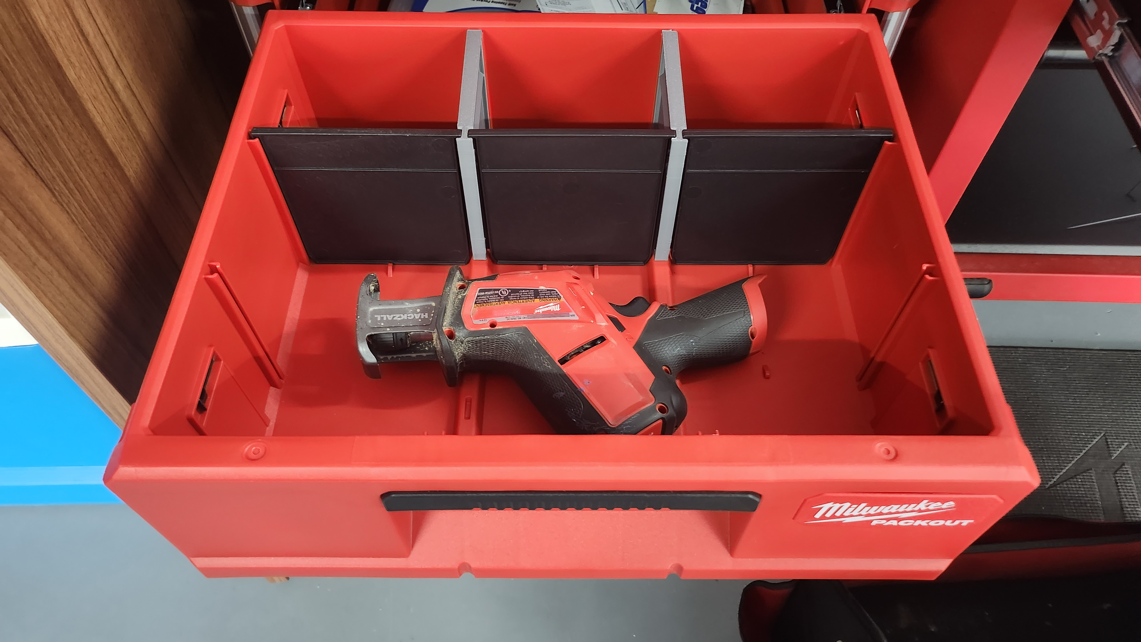 Partial dividers for Packout 3-drawer toolbox — miniatura 4