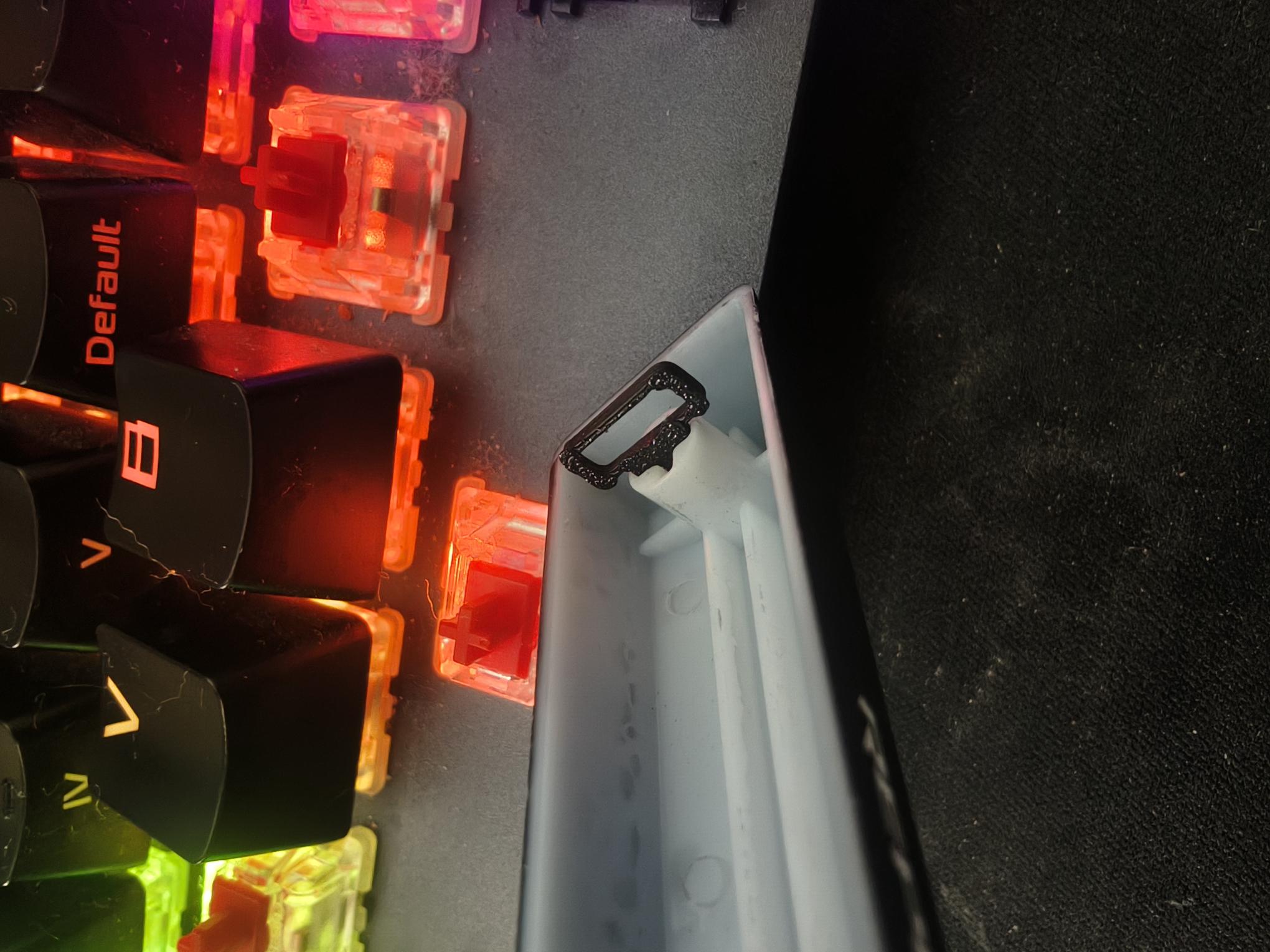 ROG Falchion Gaming Keyboard spacebar stabilizer