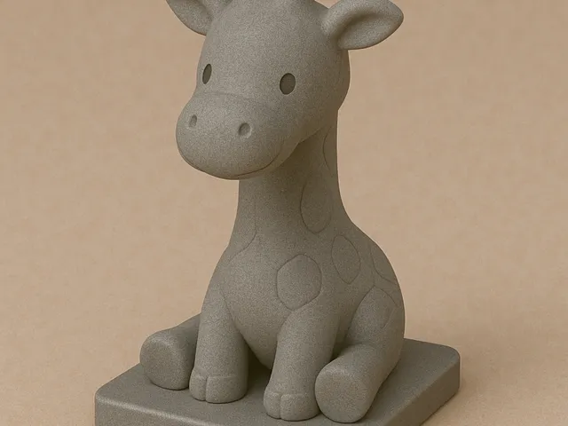 Cute lil' giraffe