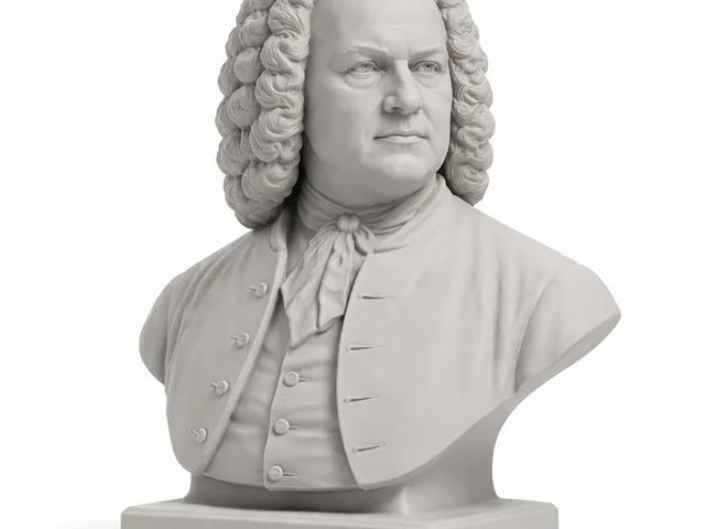Johann Sebastian Bach Bust
