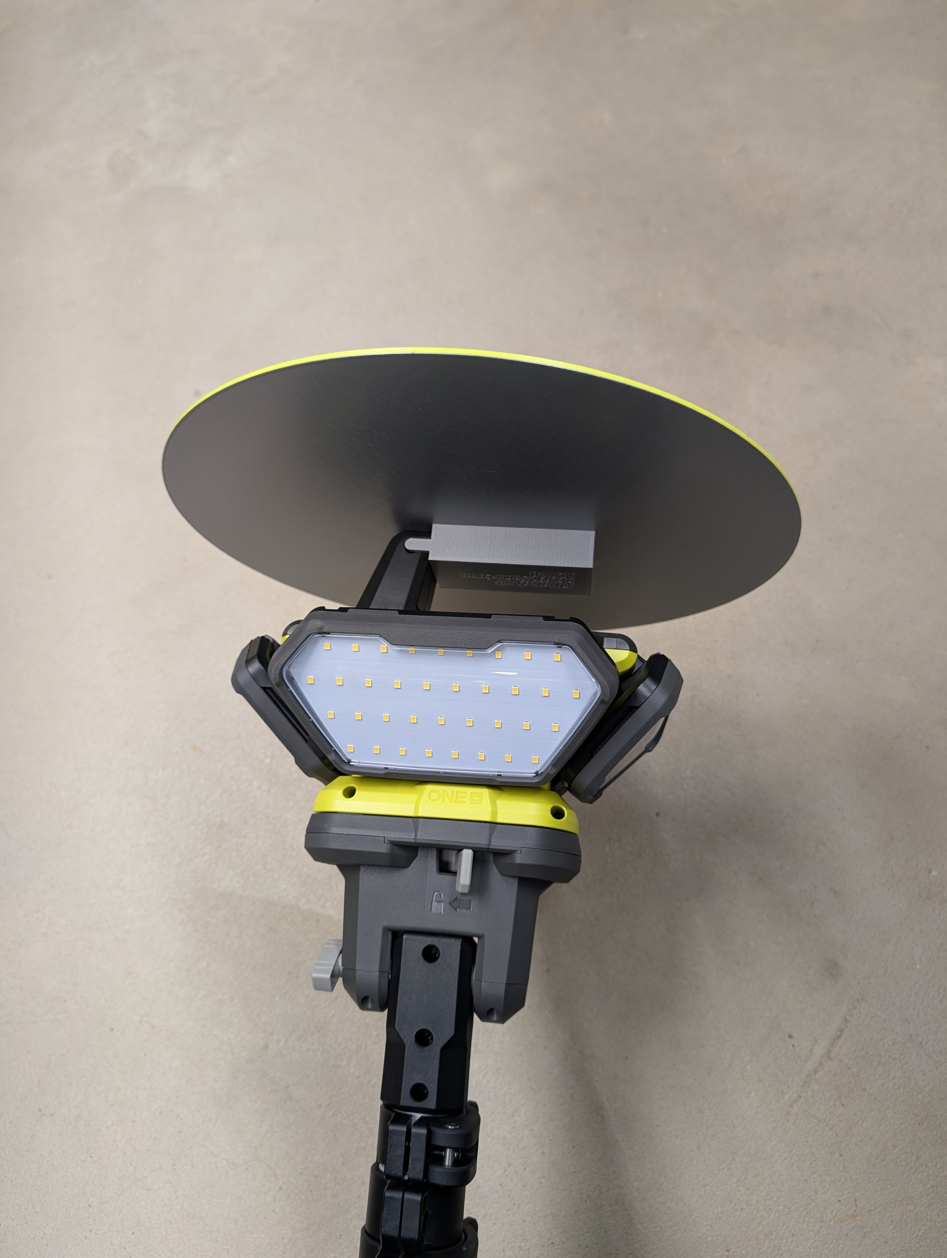 Snow or rain sheilds compatible with Ryobi PCL690 and PCL632 LED light