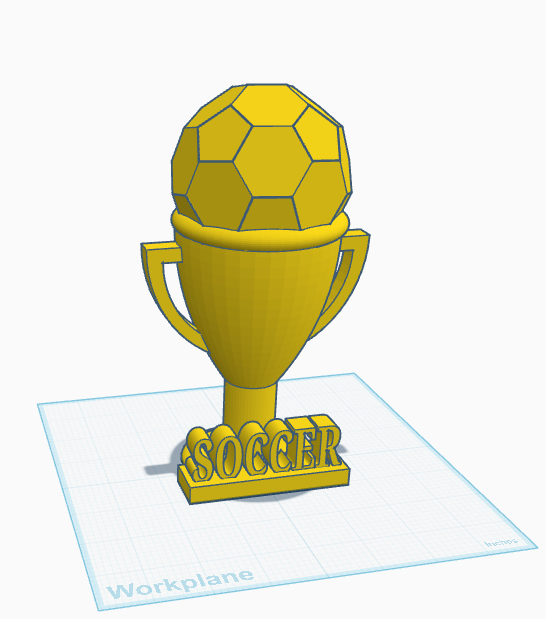 Soccer Trophy