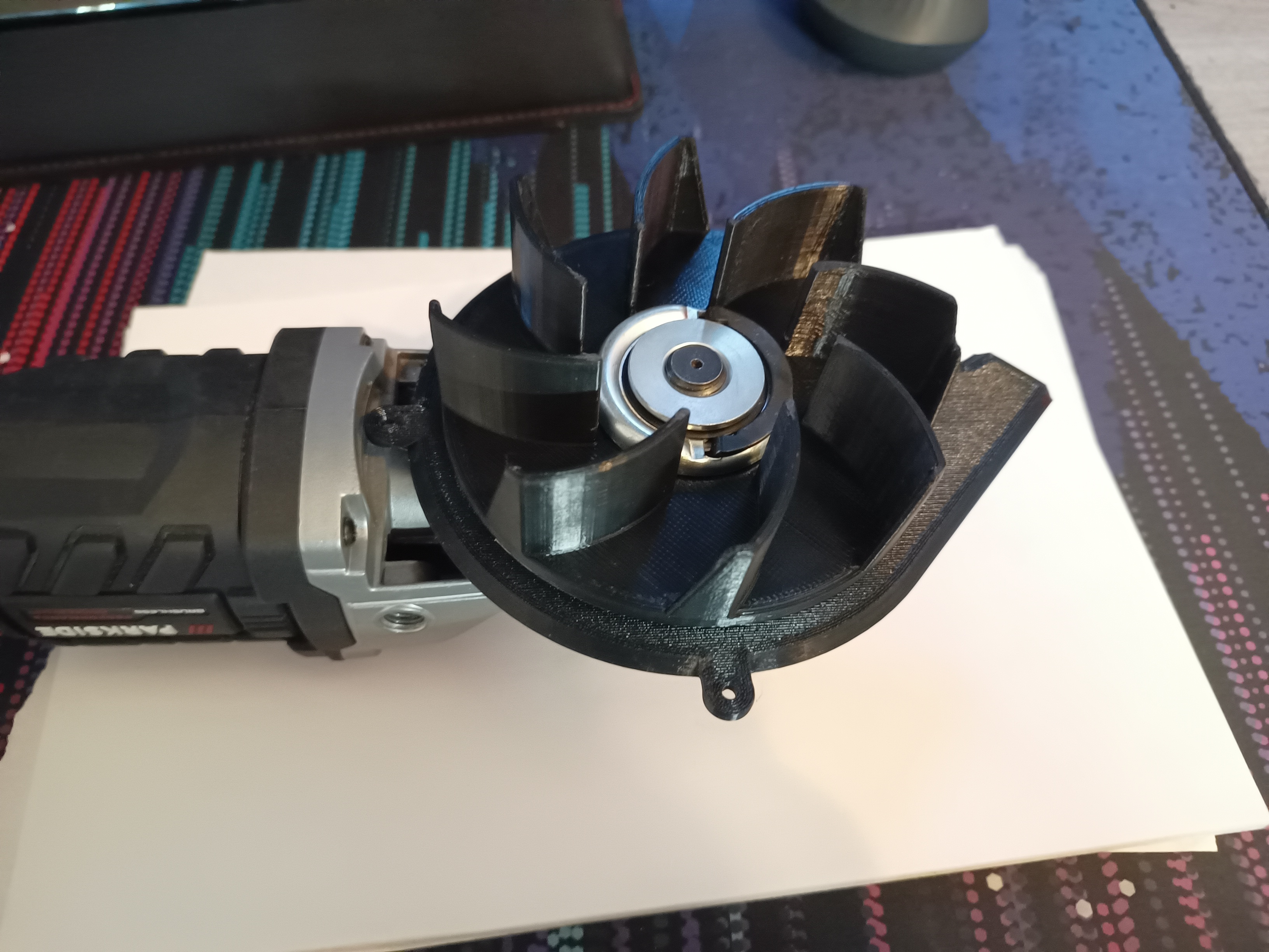 blower for angle grinder